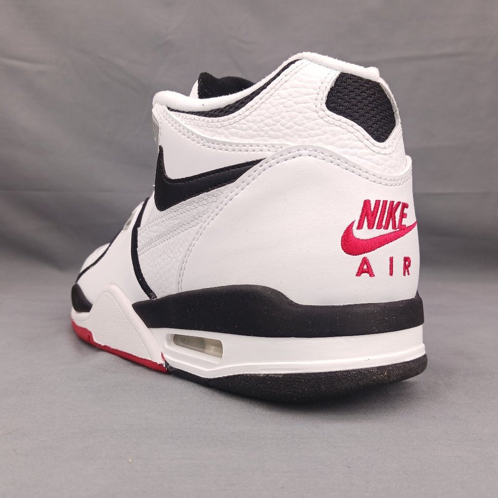 Nike Air Flight 89 Mid Men's Basketball Shoes White Black DB5918 100 Sizes 9-11 - Picture 7 of 9